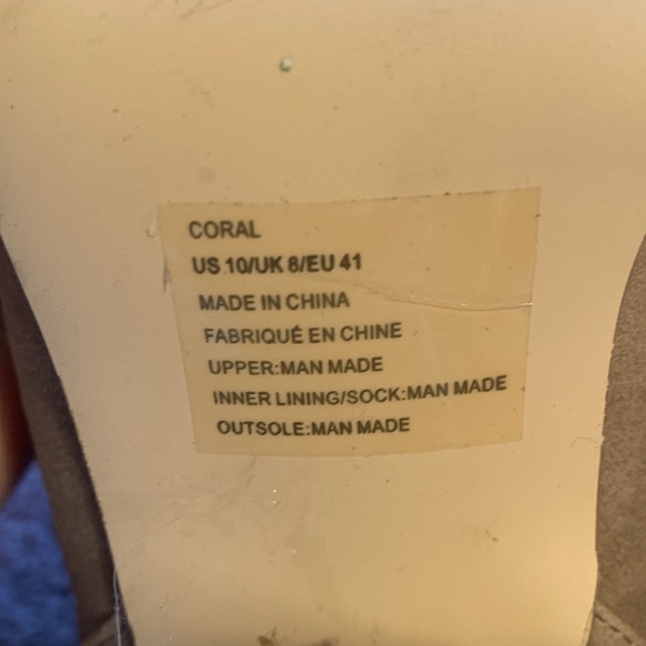 JustFab Geometric cut out detailed sandal boots EUC - Picture 6 of 11